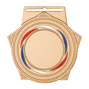 Медаль MZP 505-50/BM (50х50мм, D-25мм,  s-2 мм)
